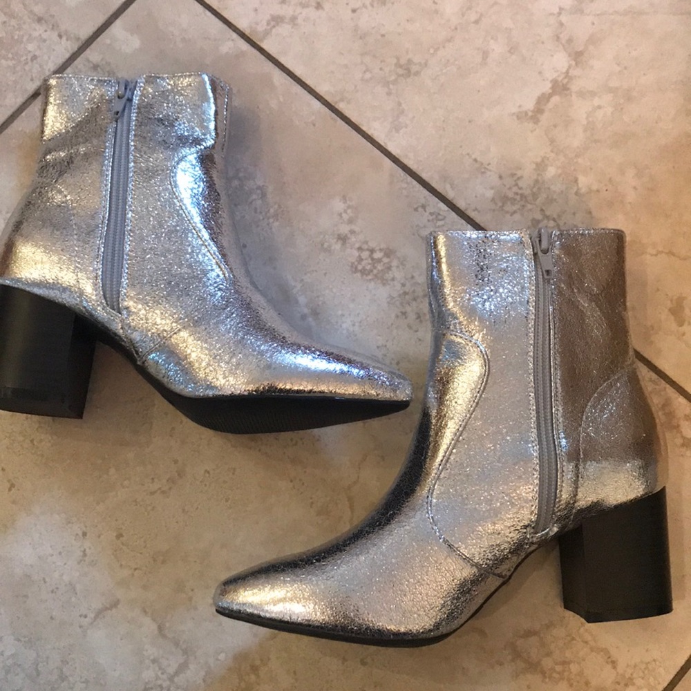 Silver booties - Picture 5 of 5